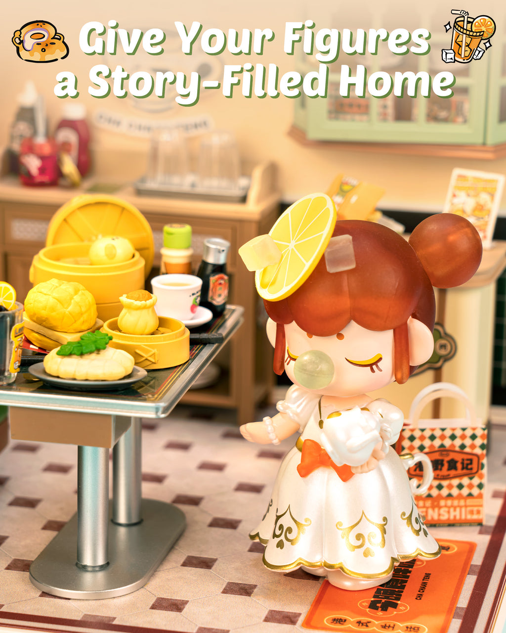 Hong Kong Bites Café – DIY Miniature House Kit