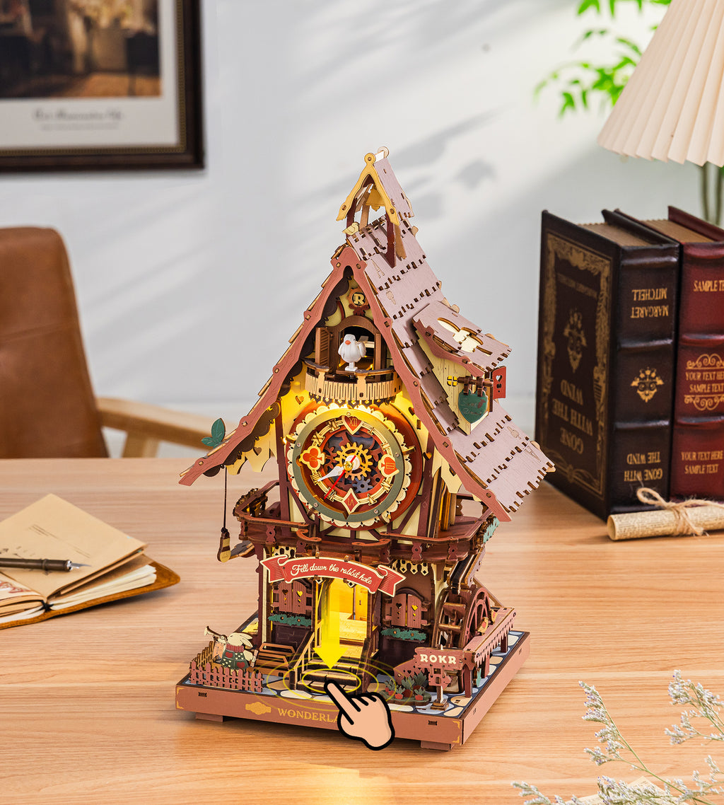 Cuckoo Clock – Mechanical Wooden Model Kit