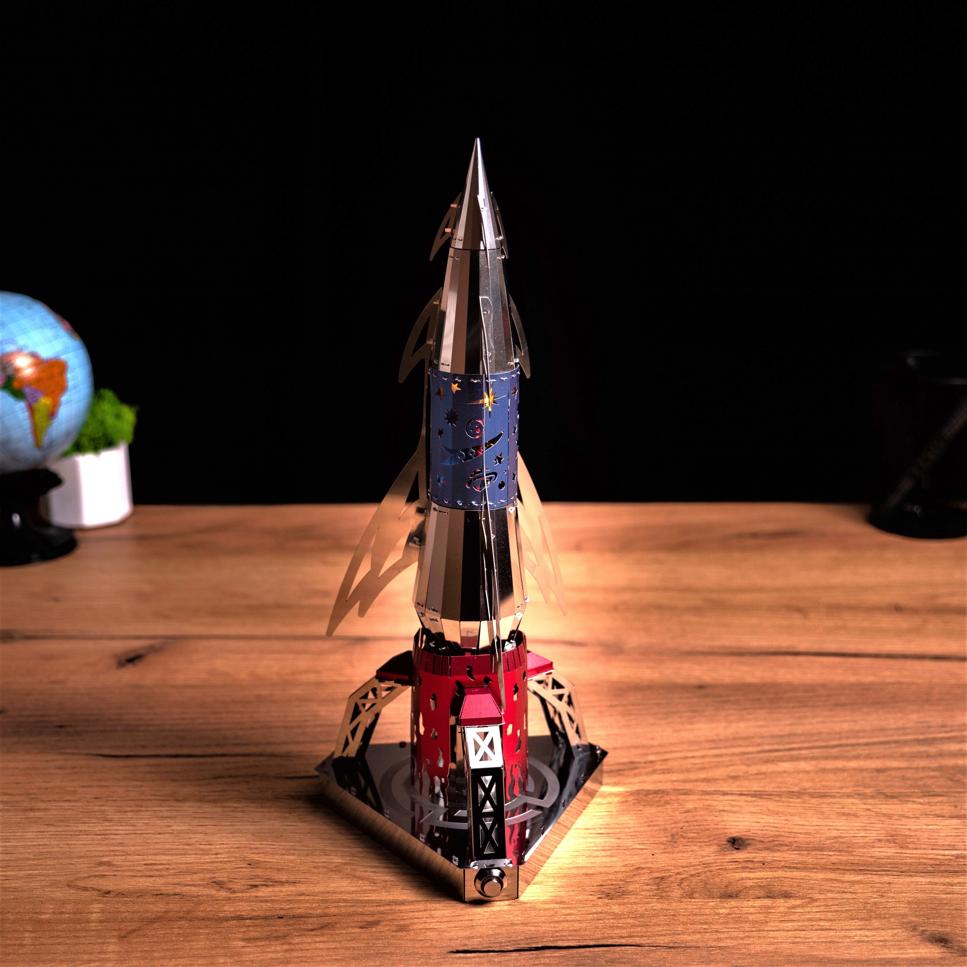 Metal Time Ad Astra Deep Space Rocket – DIY Metal Model Kit