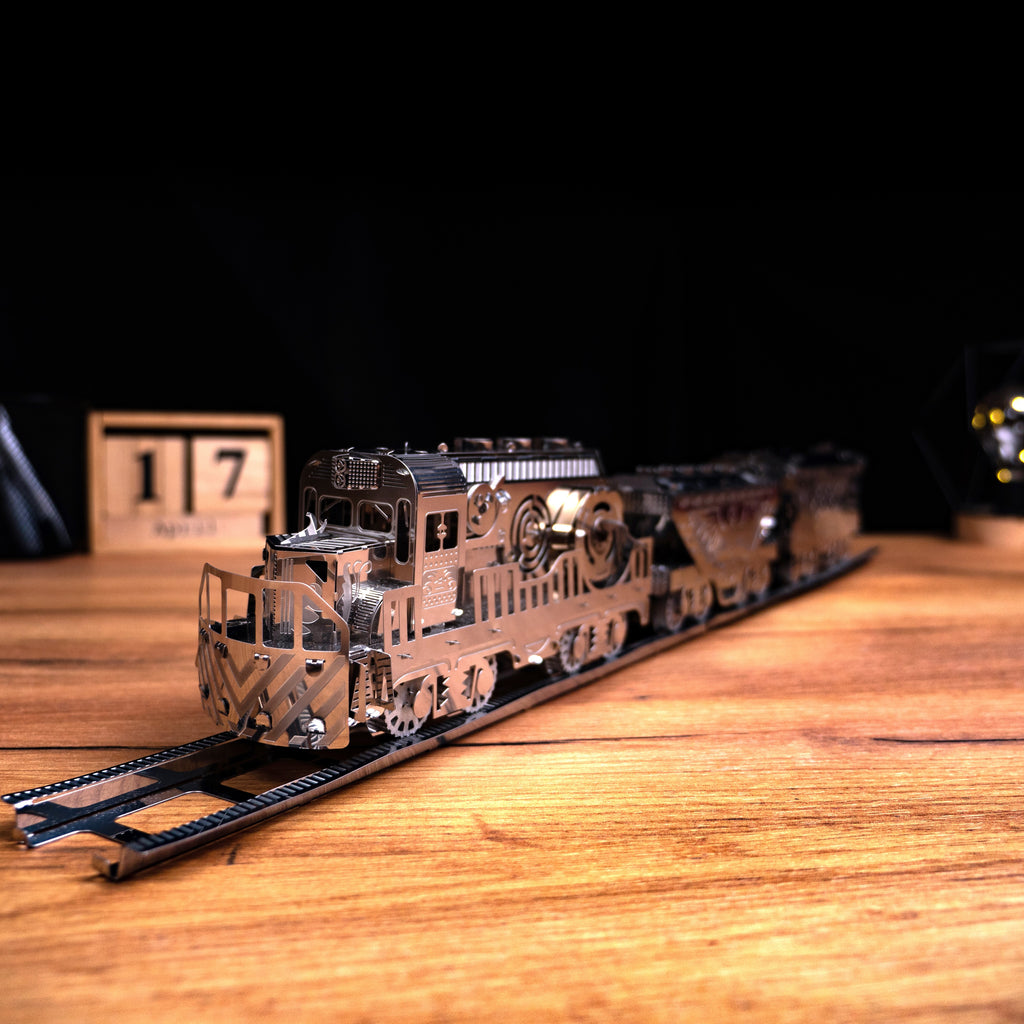 Metal Time Heavy Loco Freight Train – DIY Metal Model Kit