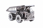 Metal Time Quarry Transporter Mining Truck - DIY Metal Model Kit