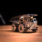 Metal Time Quarry Transporter Mining Truck - DIY Metal Model Kit