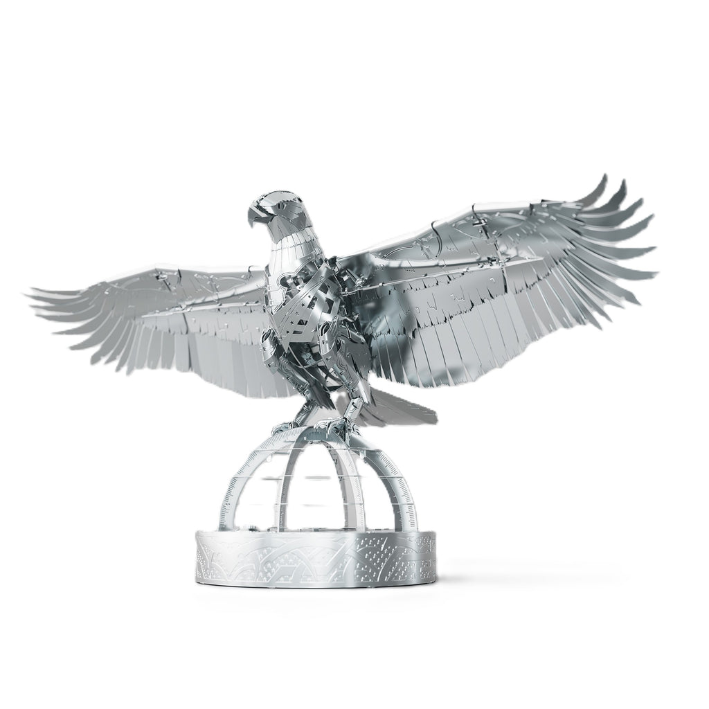 Metal Time Unity Wings Silver Armor Eagle - DIY Metal Model Kit