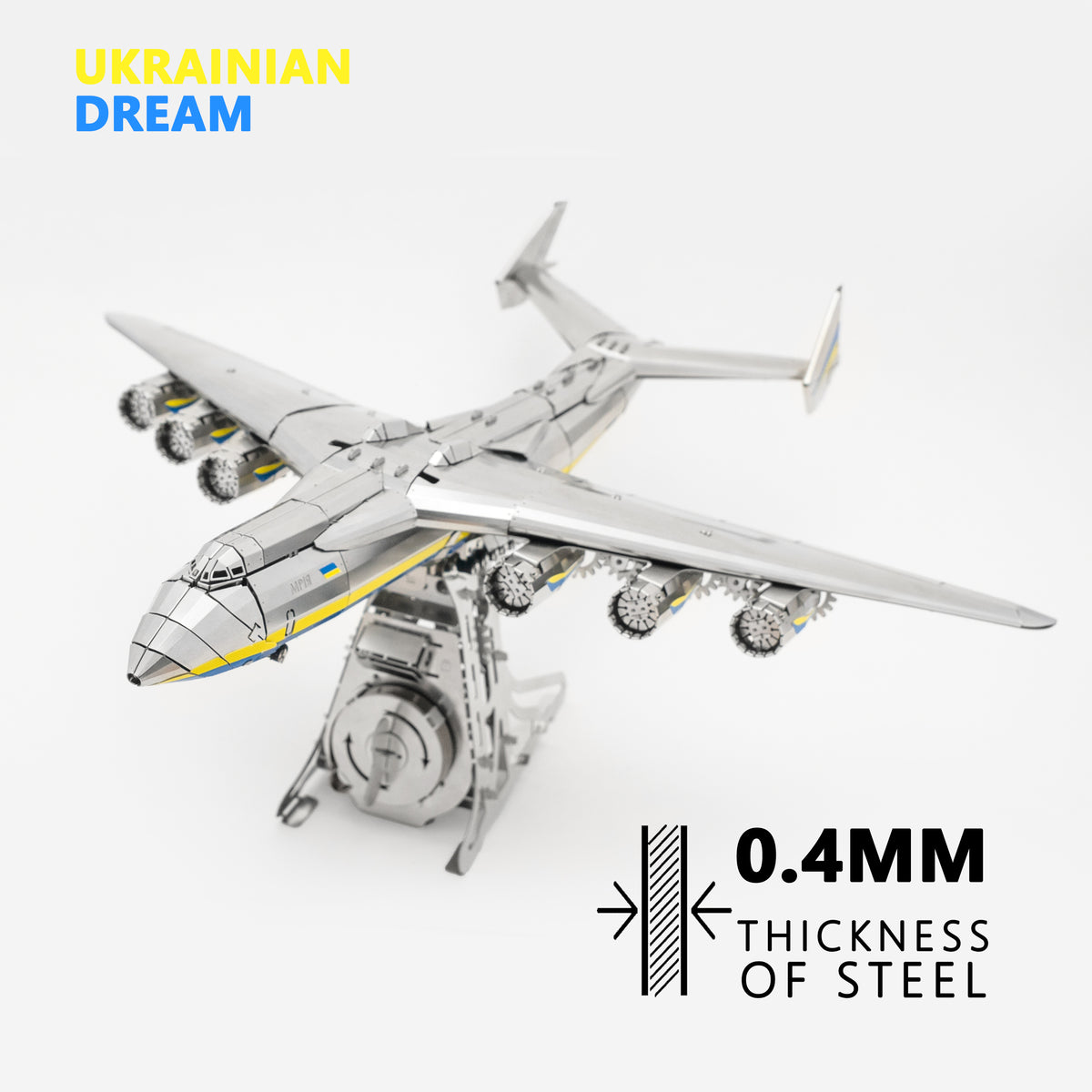 Metal Time AN-225 Mriya Official Limited Edition - DIY Metal Model Kit