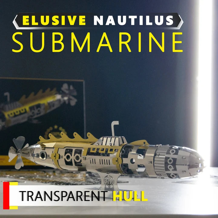 Metal Time Elusive Nautilus Submarine - DIY Metal Model Kit