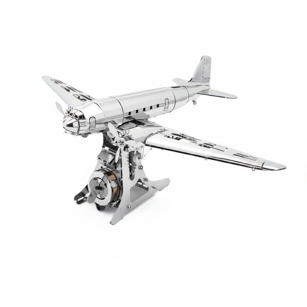 Metal Time Remarkable Douglas DC-3 - DIY Metal Model Kit