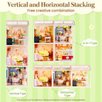 Countryside Mini House Collection – DIY Miniature House Kit (3 Designs)