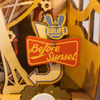 Sunset Carnival Music Box – DIY Mechanical Model Kit