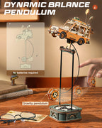 Gravity Balance Duo – Wooden Pendulum Model Kit