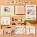 Countryside Mini House Collection – DIY Miniature House Kit (3 Designs)