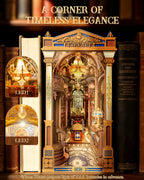 Wonderful Library Book Nook – DIY Model Kit