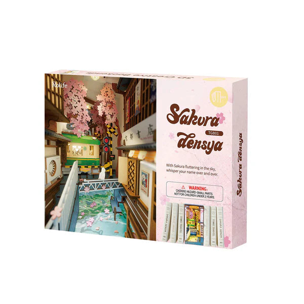 Sakura Densya – DIY Book Nook Kit
