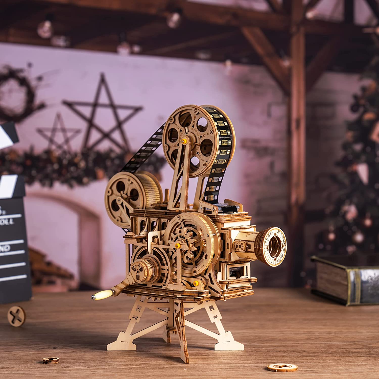 Vitascope Projector – DIY Mechanical Model Kit