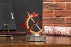 Metal Time Sun Chaser Dragon Style Desk Clock - DIY Metal Model Kit