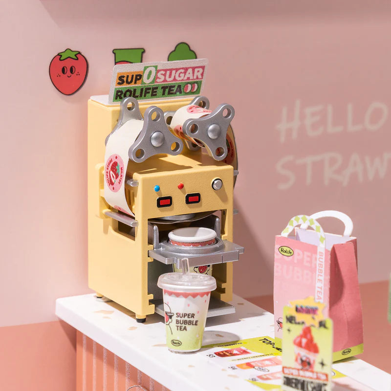 Bubble Tea House – DIY Miniature House Kit