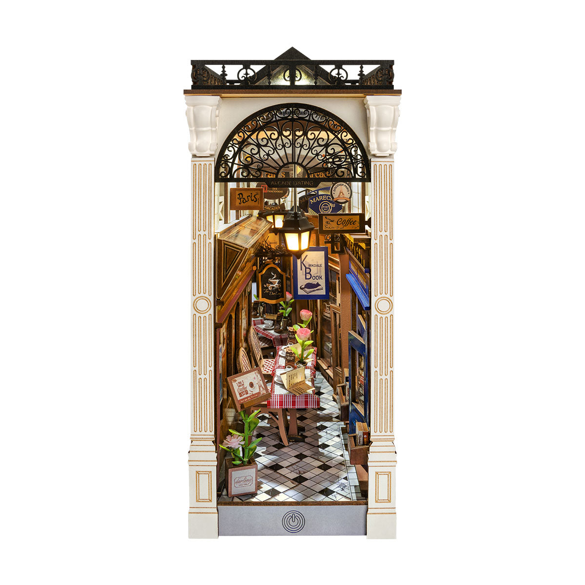 Arcade Dating Book Nook – DIY Model Kit
