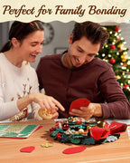 Christmas Wreath – 3D Wooden Puzzle Decoration Kit