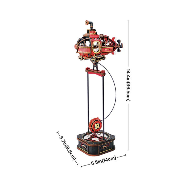 Deep-sea Adventurer – 3D Wooden Puzzle Kit