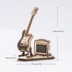 Electric Guitar – 3D Wooden Puzzle Kit