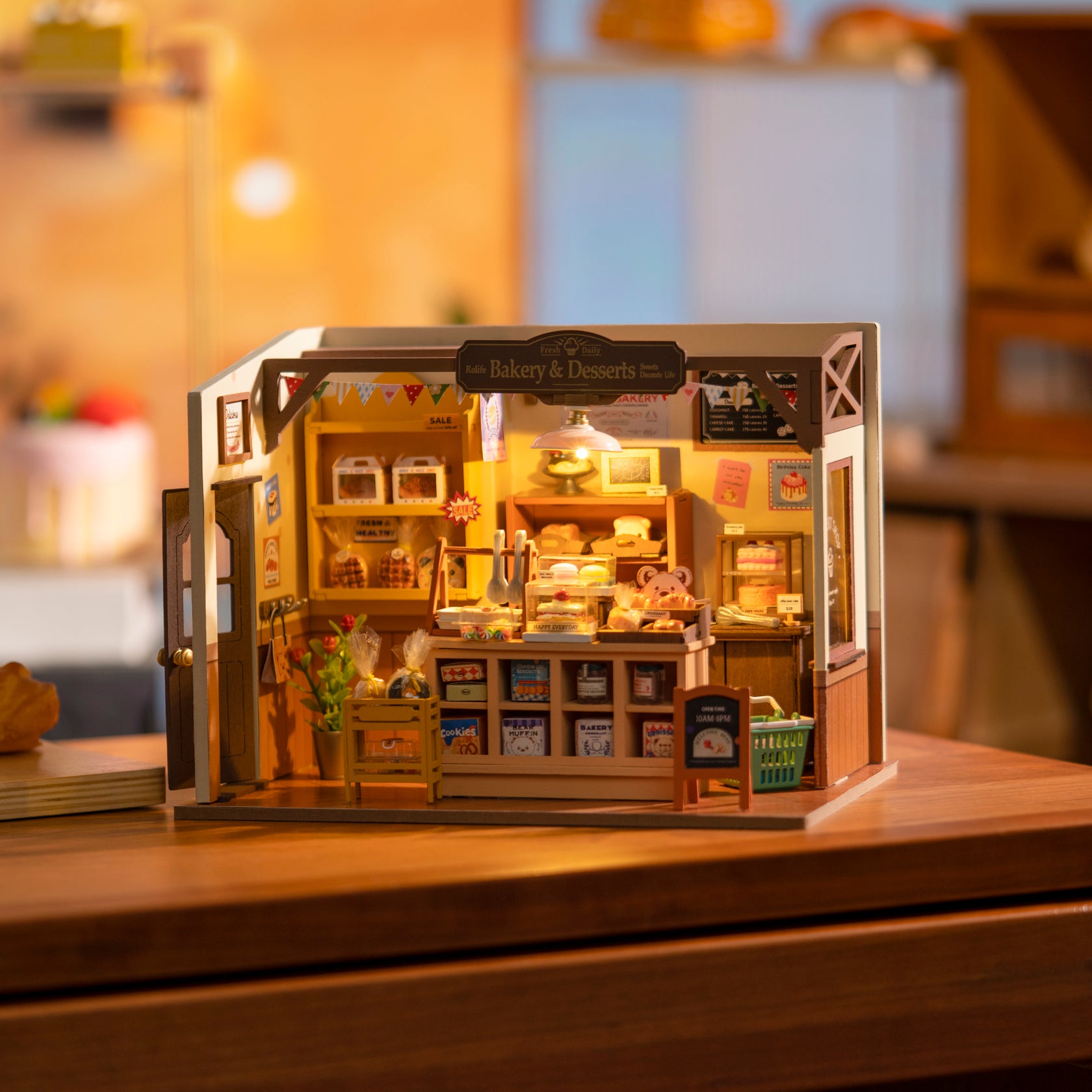 Miniature Baking House – DIY Model Kit