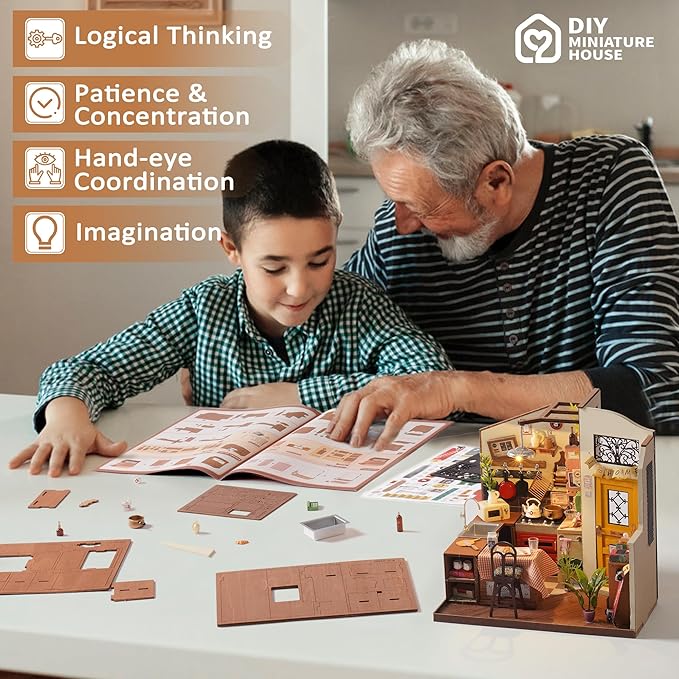 Happy Kitchen – DIY Miniature House Kit