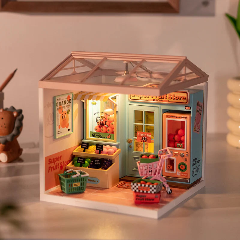 Super Fruit Shop – DIY Miniature House Kit