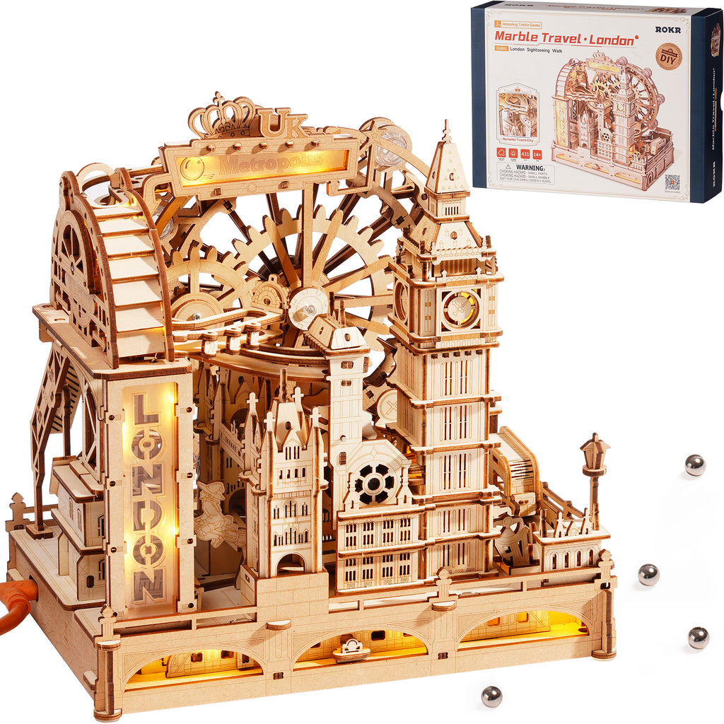 London Marble Run – DIY Mechanical Model Kit