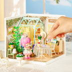 Blooming Tea Garden – DIY Miniature House Kit