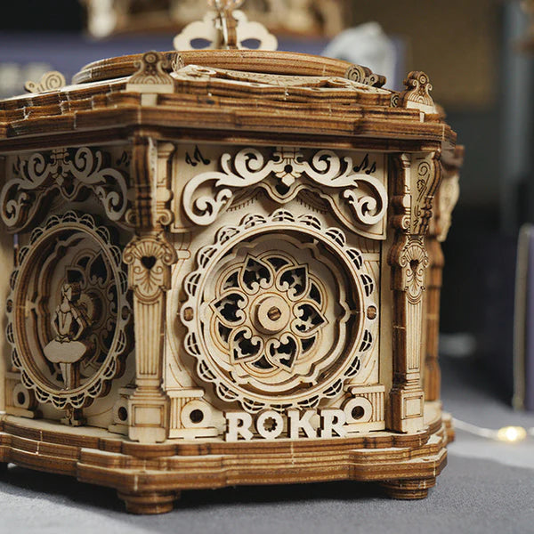 Secret Garden – DIY Music Box 3D Wooden Puzzle Kit