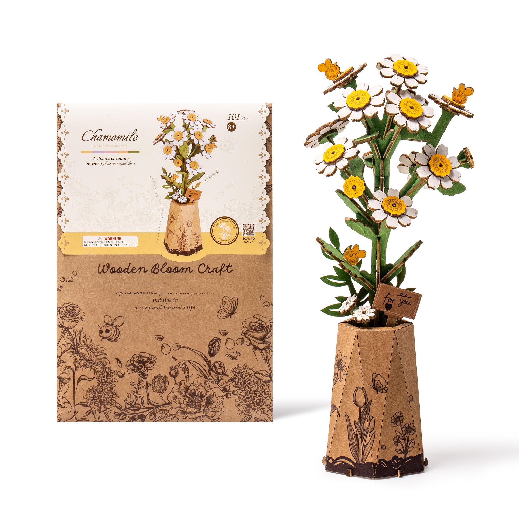 DIY Wooden Flower Bouquet – 16 Styles Available