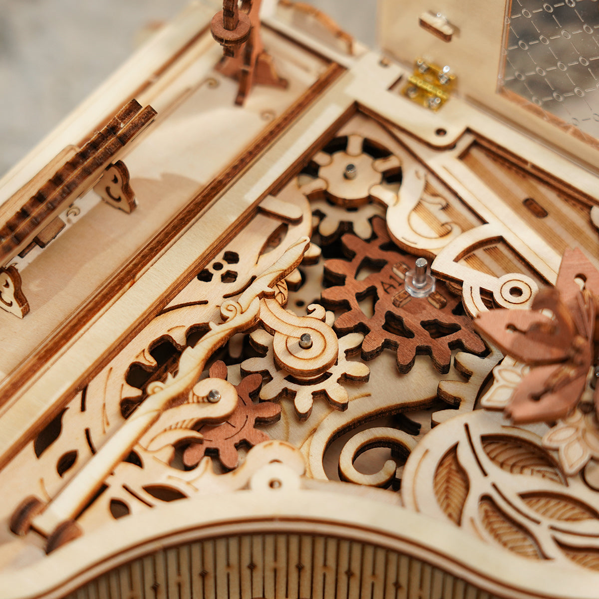3D Wooden Magic Piano Music Box Kit