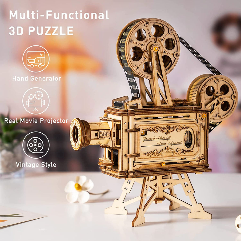 Vitascope Projector – DIY Mechanical Model Kit
