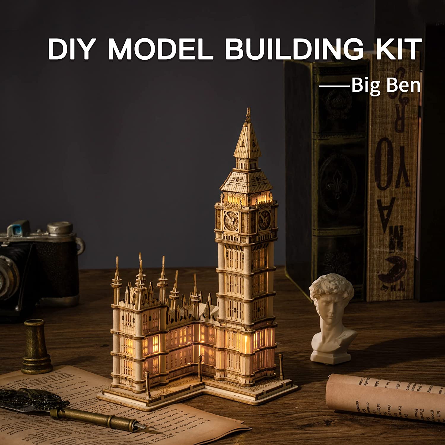 Big Ben – Wooden Architecture Model Kit