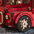 London Tour Bus – 3D Wooden Puzzle Model Kit