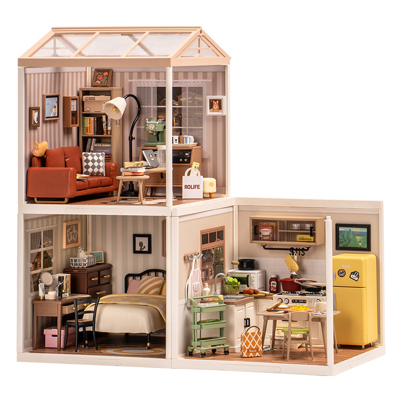 Sweet Dream Bedroom – DIY Miniature House Kit