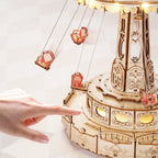 Swing Ride – DIY Music Box 3D Wooden Puzzle Kit