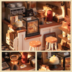 Flavory Café – DIY Miniature House Kit
