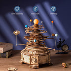 Mechanical Orrery – 3D Wooden Model Kit