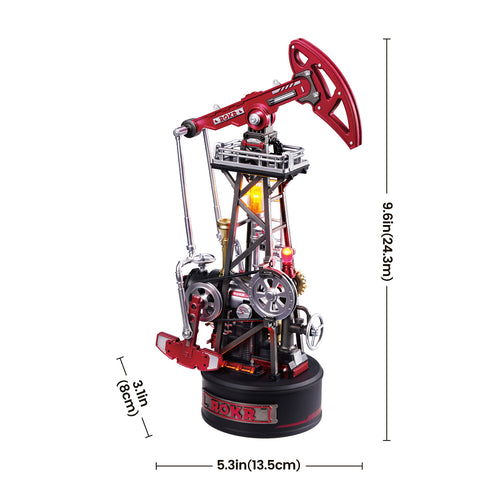 Oil Extractor – 3D Mechanical Industrial Model Kit