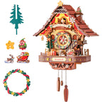 ROKR Christmas Cuckoo Clock – DIY Mechanical Model Kit