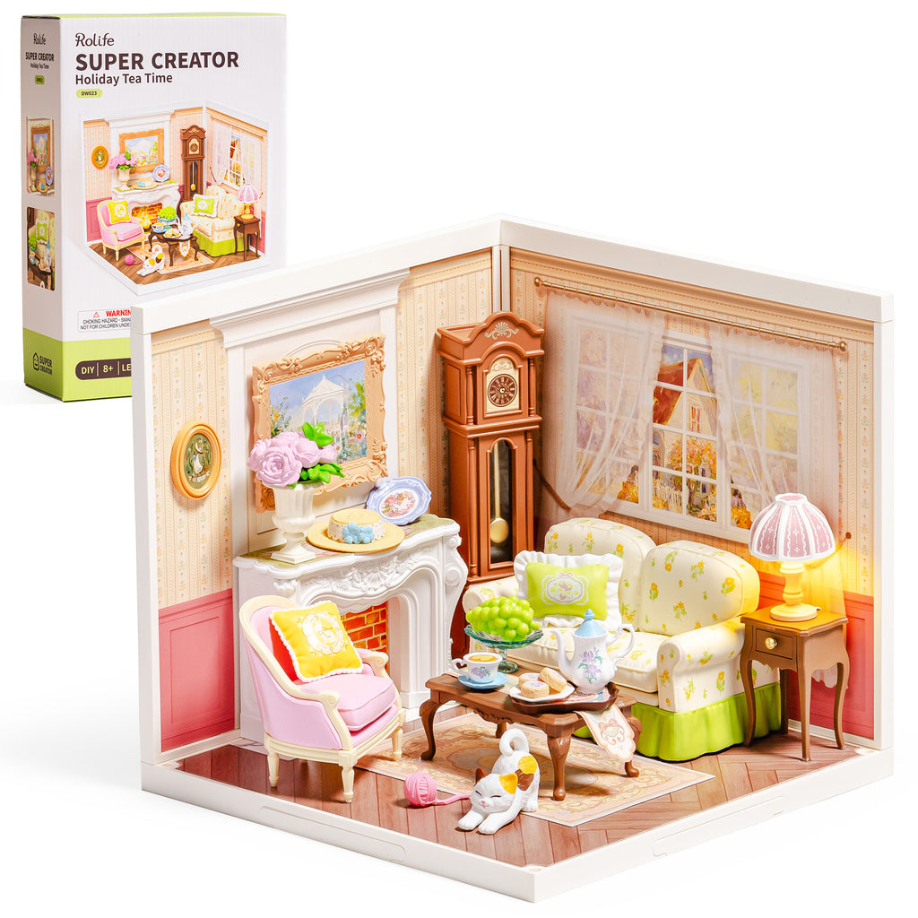 Countryside Mini House Collection – DIY Miniature House Kit (3 Designs)