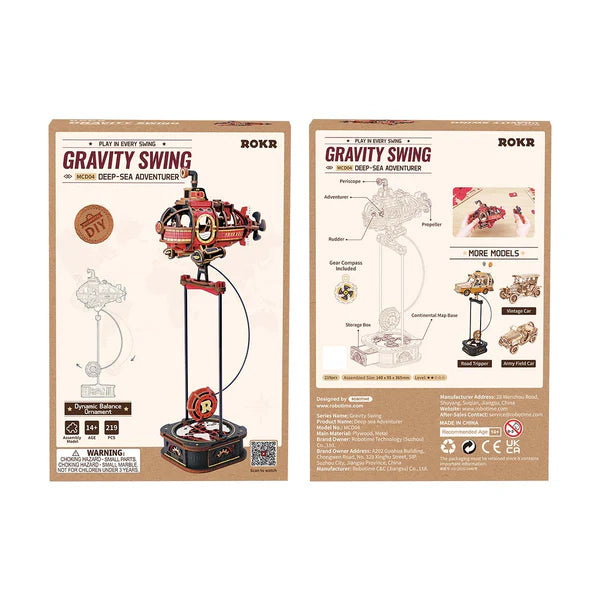 Deep-sea Adventurer – 3D Wooden Puzzle Kit