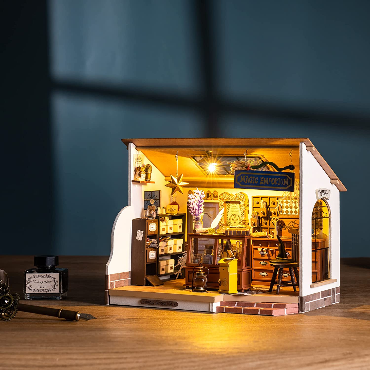 Magic Shop Collection – Miniature House Kit (Magic Emporium & Alice Tea Store)