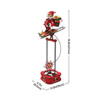 Santa on Skis – 3D Wooden Pendulum Balance Toy Kit