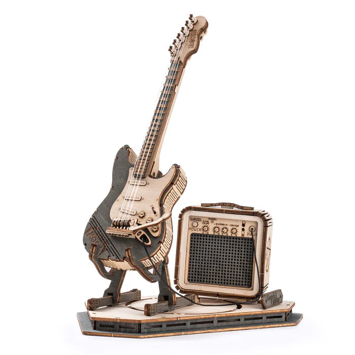 Electric Guitar – 3D Wooden Puzzle Kit