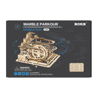 Marble Parkour Big Funnel Marble Run – 3D Wooden Puzzle Kit