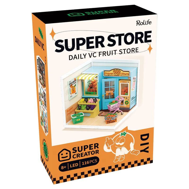 Super Fruit Shop – DIY Miniature House Kit