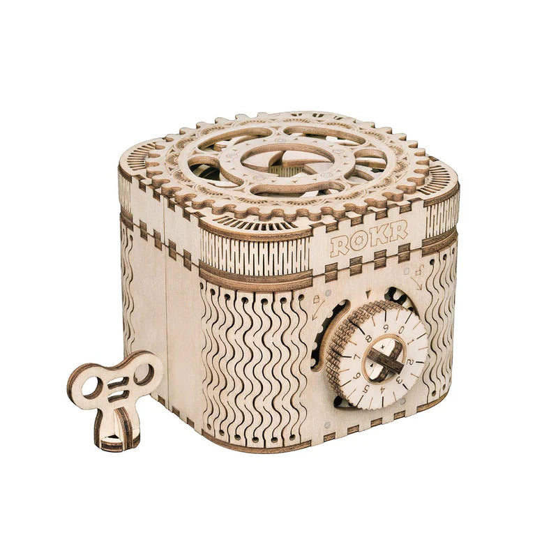 Treasure Box – 3D Wooden Puzzle Kit