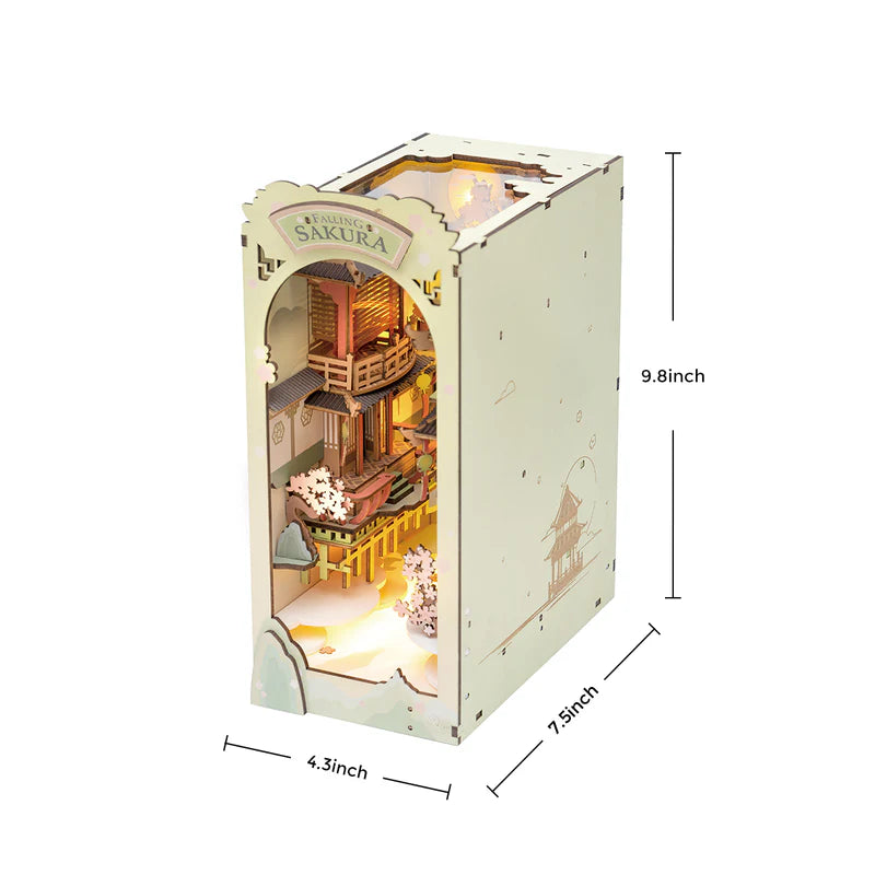 Falling Sakura – DIY Book Nook Kit