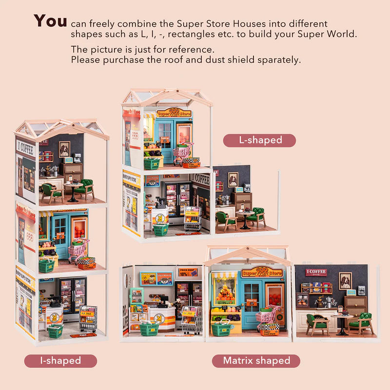 Cafe – DIY Miniature House Kit